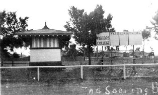 Scorebox, circa 1923 (Pagels Album).
